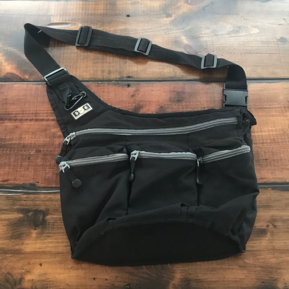 Diaper Dude Diaper Bag for Cool Dads - Black